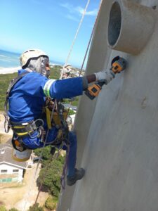 grinding at heights